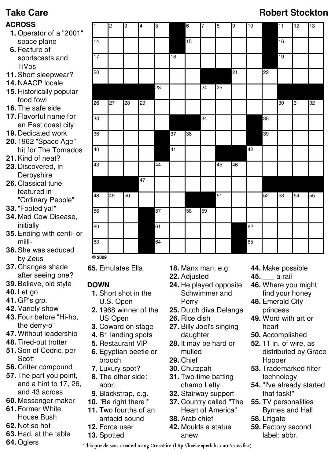 About Crosswords Dashlader