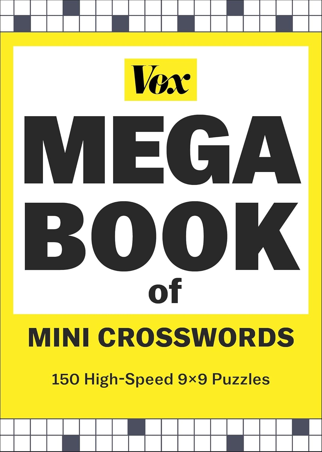 Amazon Vox Mega Book Of Mini Crosswords 150 High Speed 9x9 