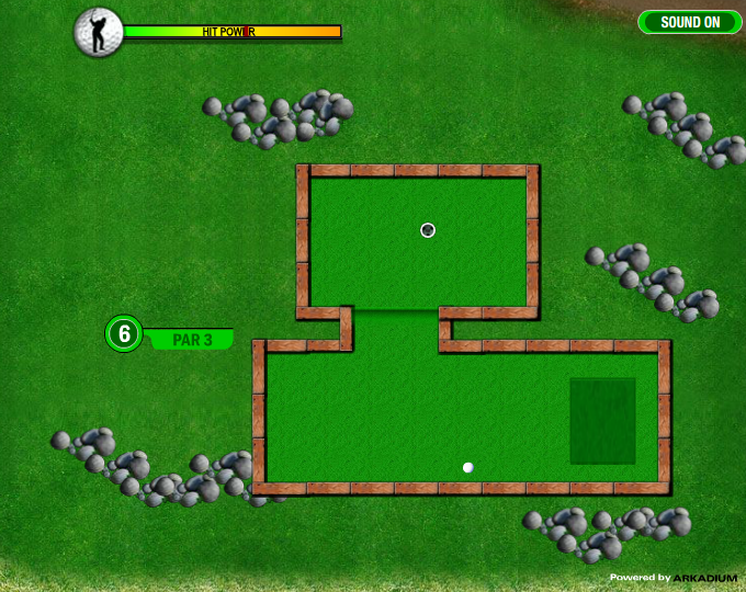 Arkadium Mini Golf Play Online On Flash Museum 