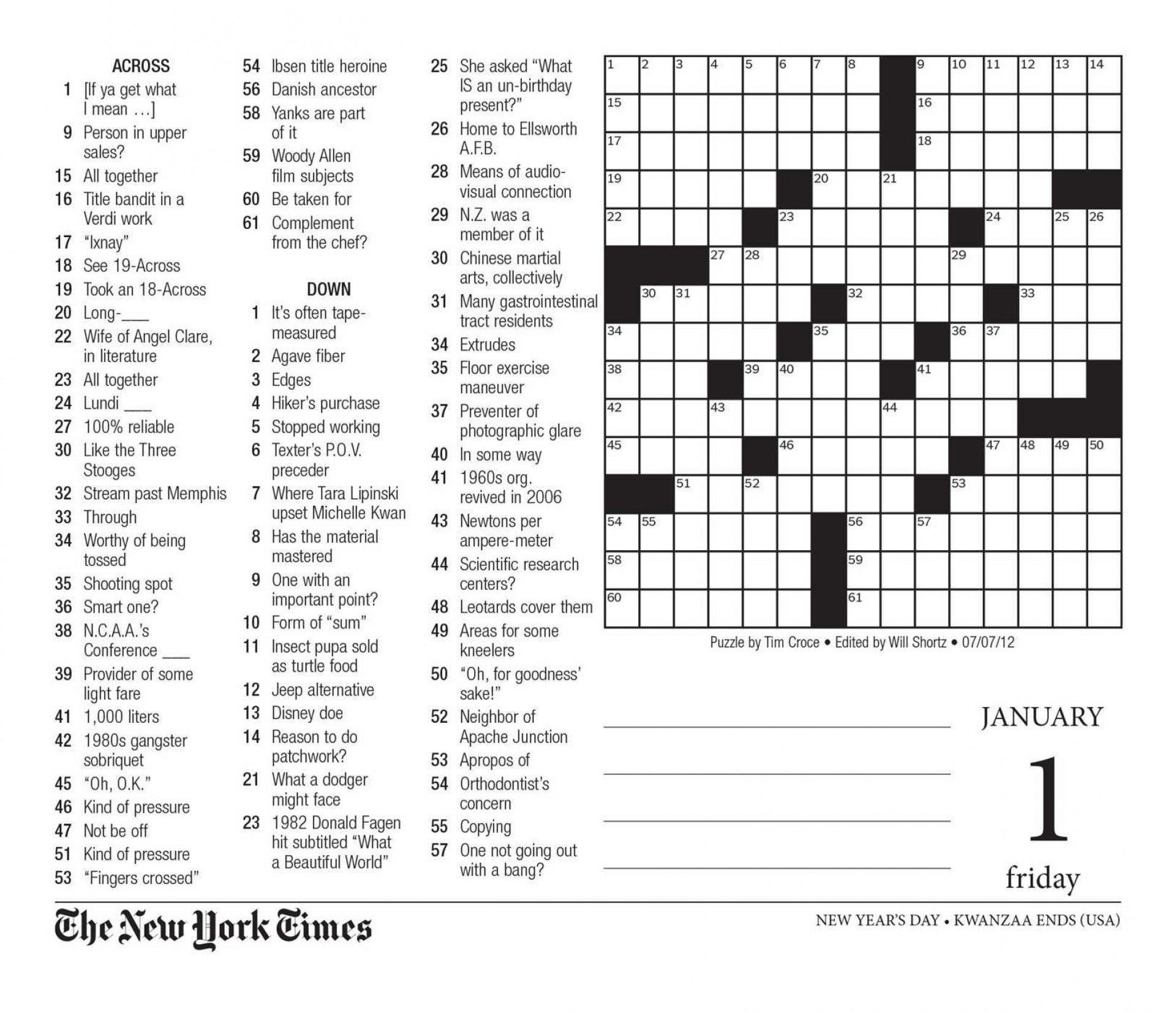 Best Crosswords For Seniors Westpanama