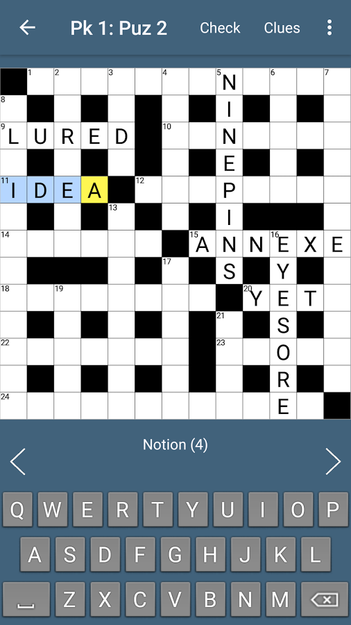 Crossword Apps