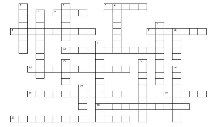 Crossword Puzzle Generator Free Crosswords Worksheet Themarketonholly 