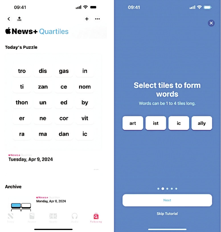 Crossword Puzzle Hit Apple News Intends To Join Sing Tao Daily