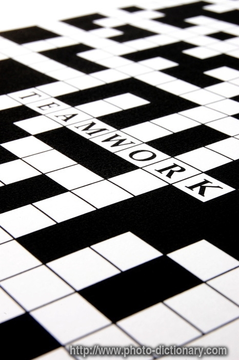 Crossword Puzzle Photo picture Definition At Photo Dictionary 