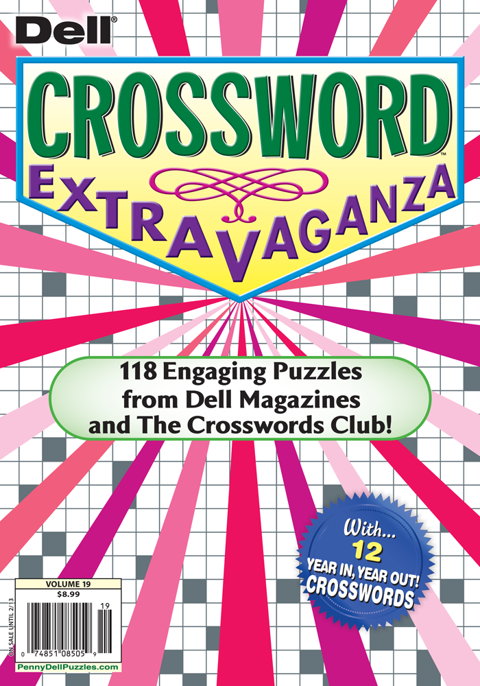 Crosswords Books Penny Dell Puzzles