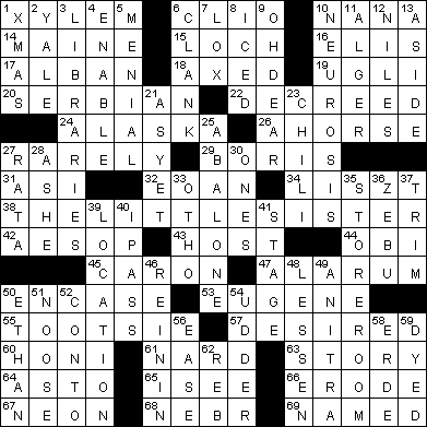 Daily American Crossword