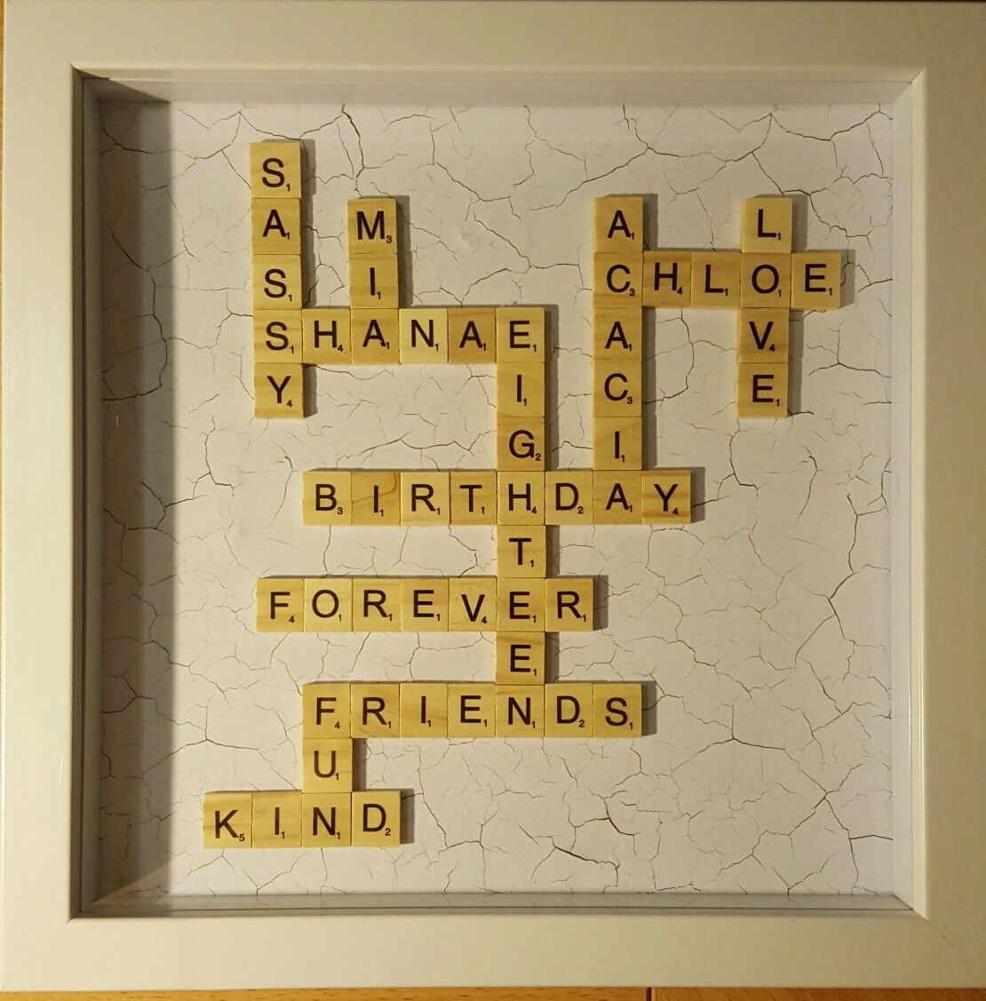 Diy Crossword Puzzle Wall Art
