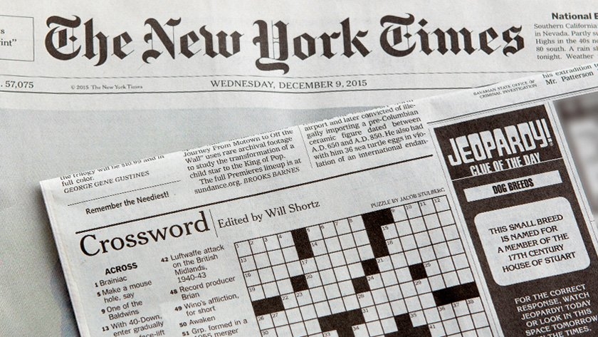 Facts About The NYT Crossword Puzzle Kate Blackburn Ph D 
