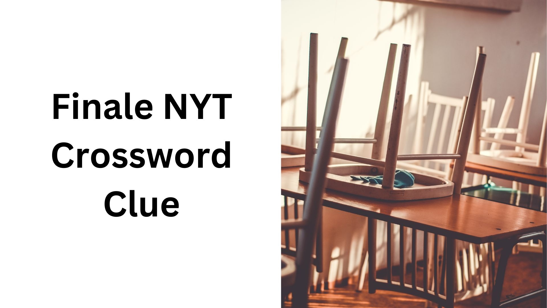 Finale NYT Crossword Clue