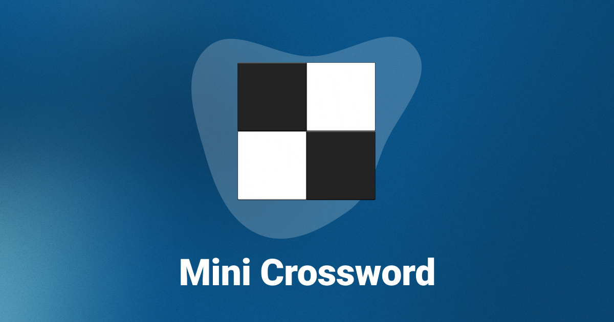 Free Mini Crossword Puzzle Fox News Online Game Hub