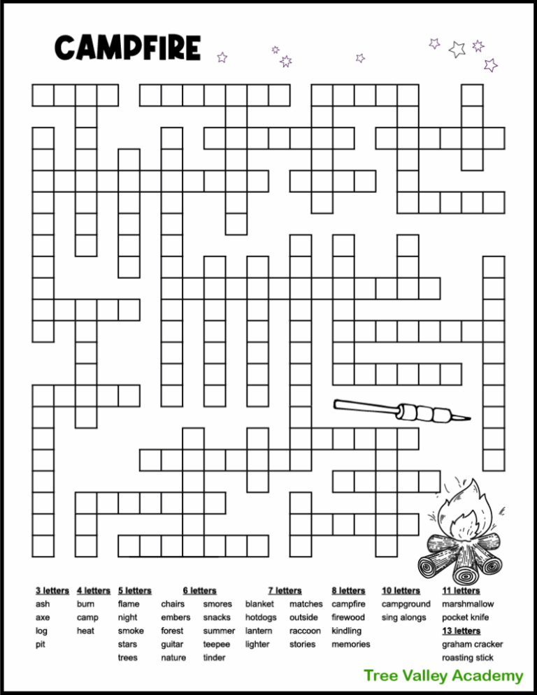 Fill In Crossword Puzzles Free Printable Crosswords