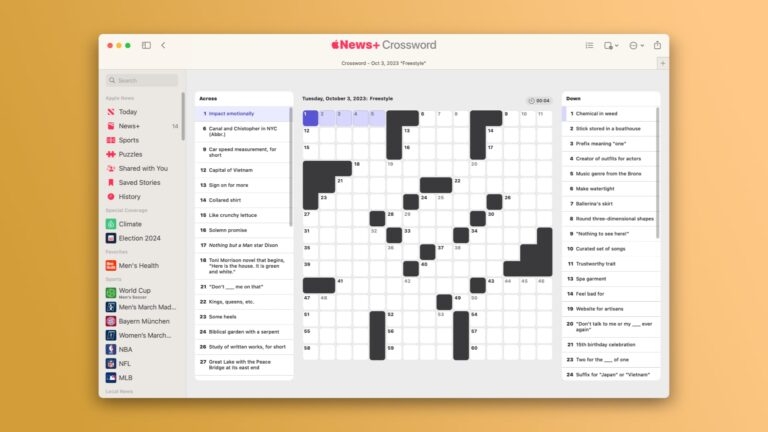 How To Play Apple News Crossword Puzzles On IPhone IPad Mac