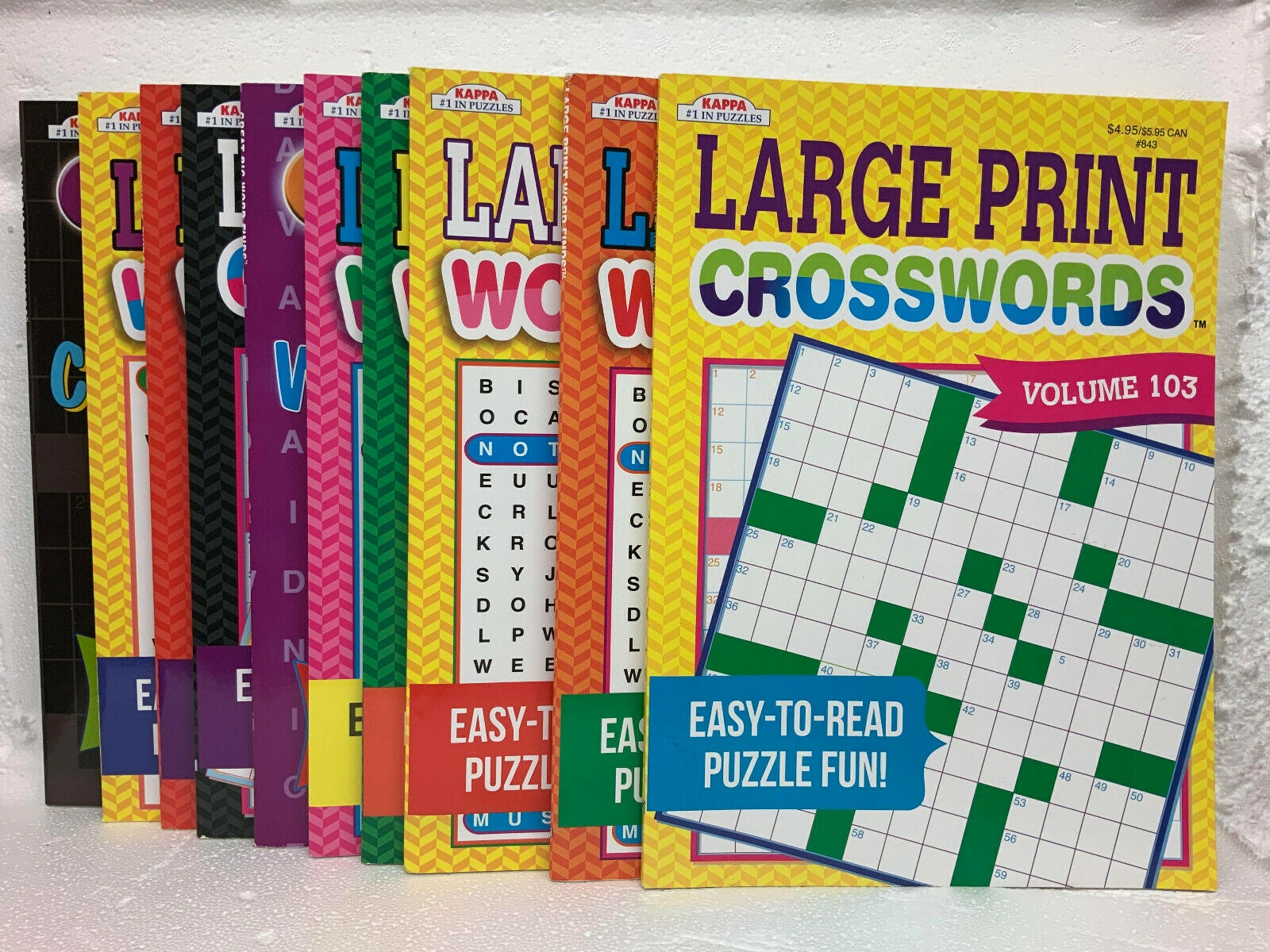 Large Font Crossword Puzzle