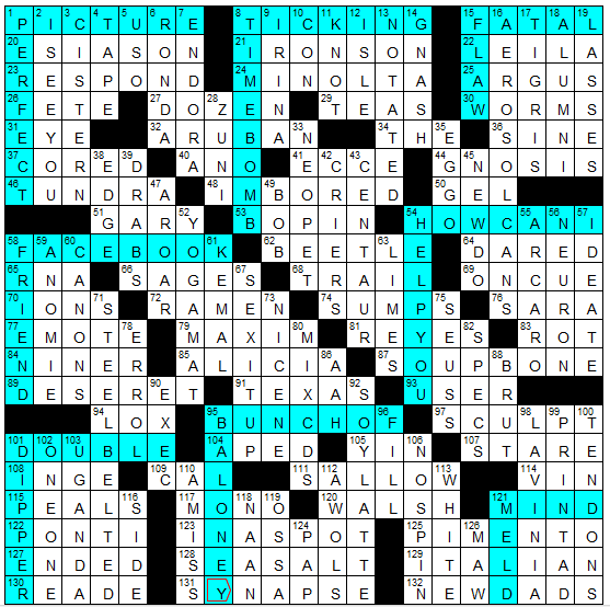 Latimes Crossword Corner