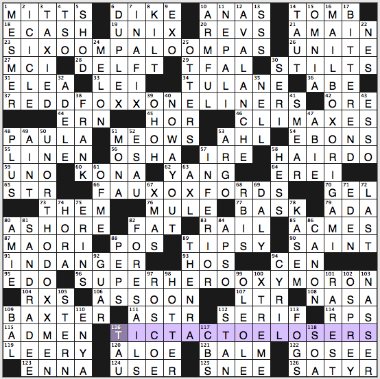 Los Angeles Times Crossword Pdf Lyget