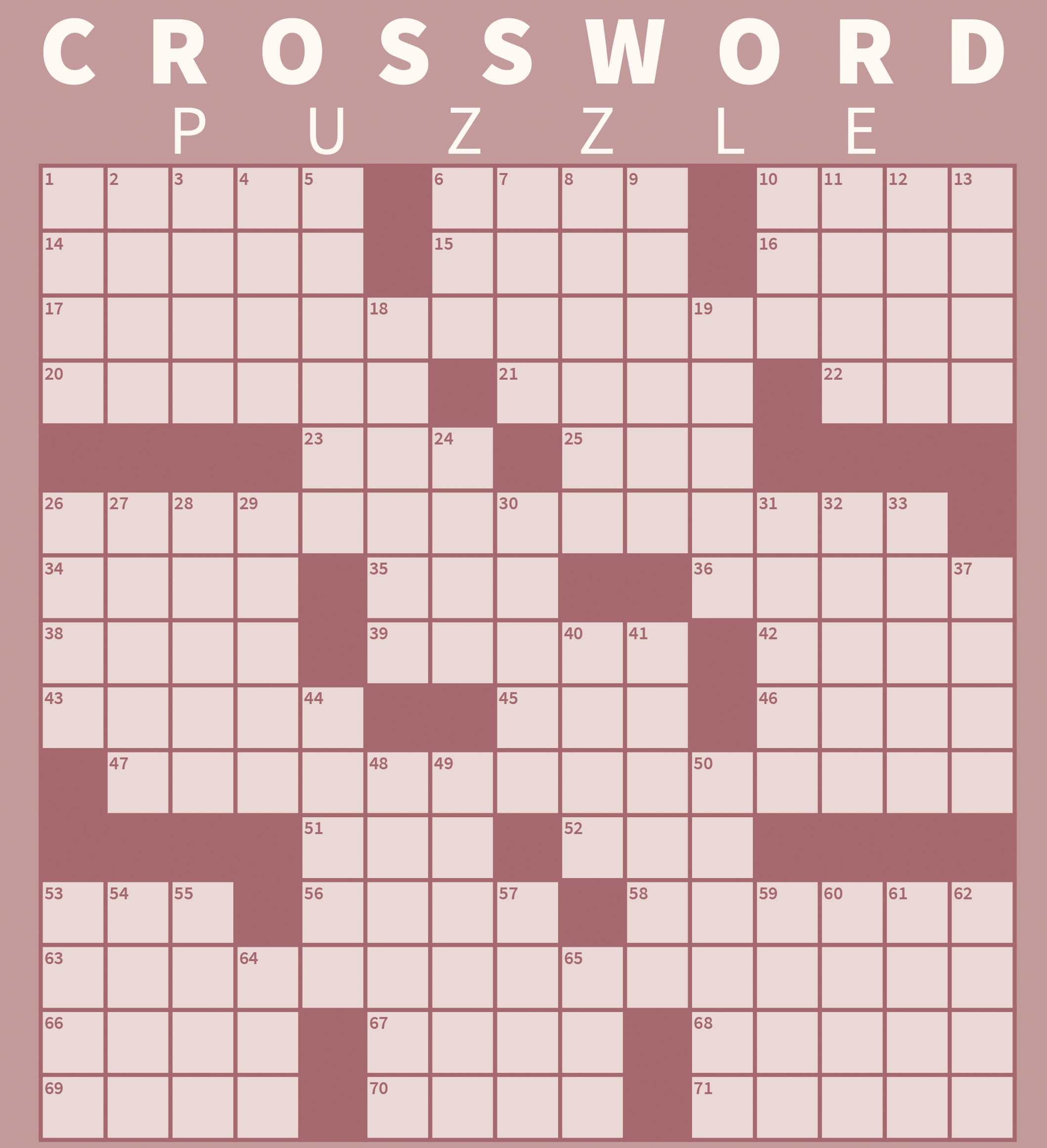 Mercury Monthly Crossword July THE MERCURY