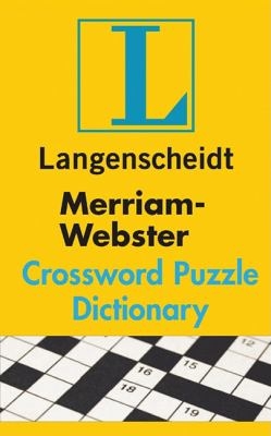 Merriam Webster Crossword Puzzle Dictionary Rent 9781585735761 