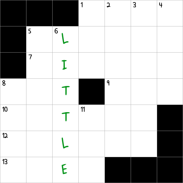 Minuscule NYT Crossword Clue
