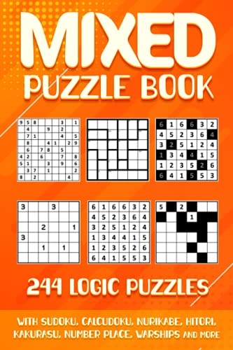 Mixed Puzzle Book Puzzle Book For Adults Featuring Big Arrowwords 