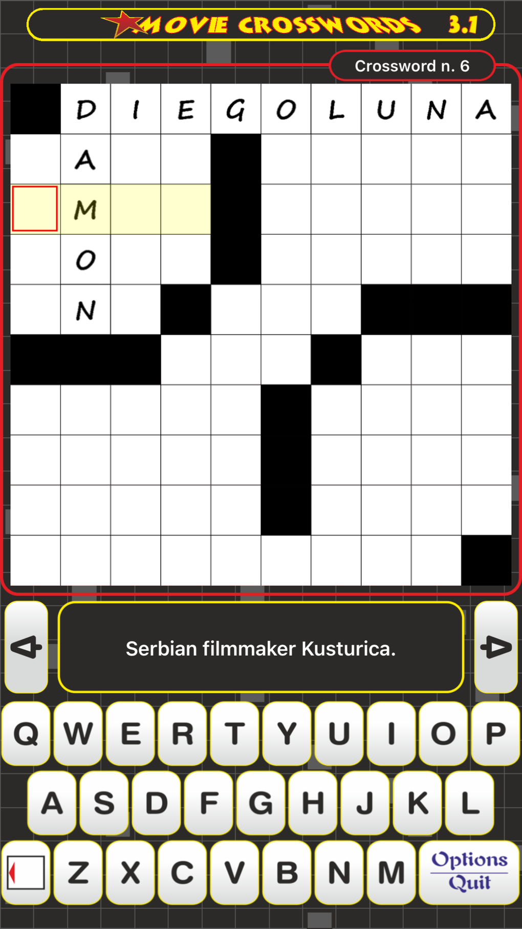 Movie Crosswords For IPhone Download