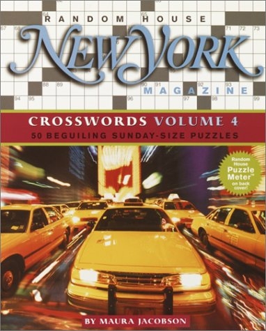 New York Magazine Crosswords Vol 4 Jacobson Maura 9780812934601