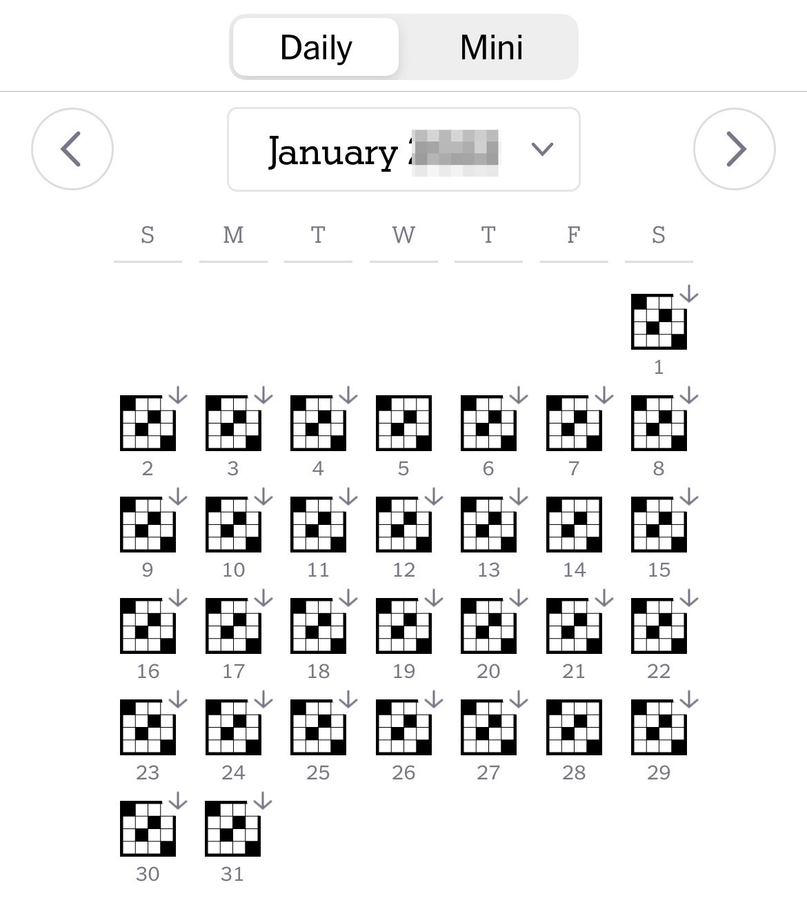 New York Times Crossword Archive Help