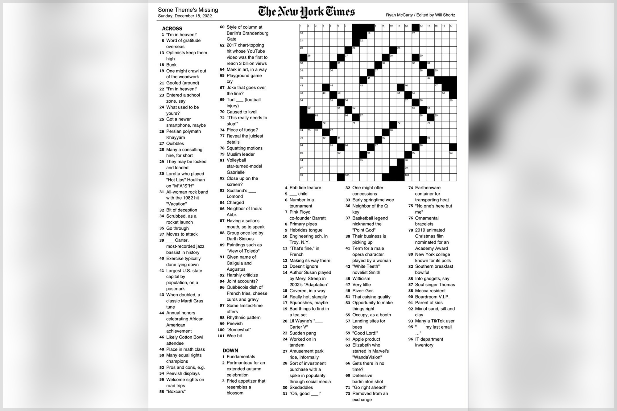 New York Times Slammed Over swastika Crossword On First Day Of 