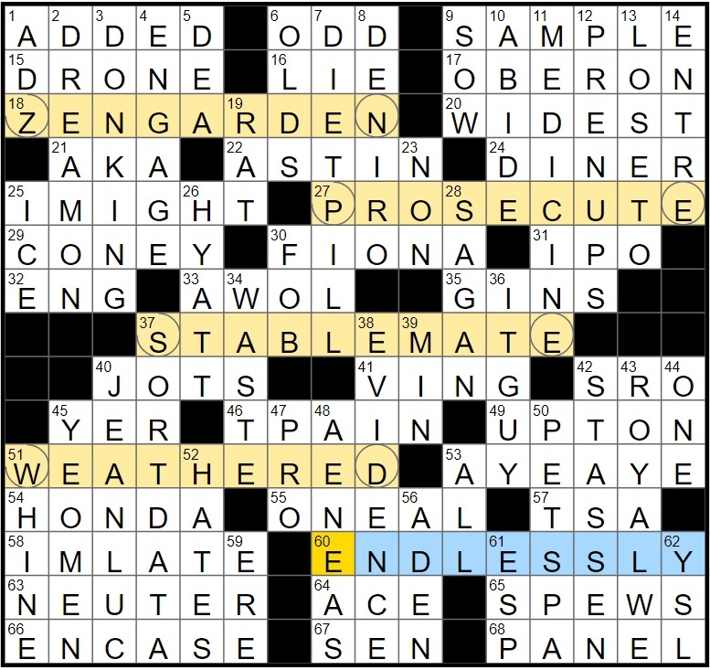 Ny Times Crossword Answers Today Rex Parker Rex Parker Does