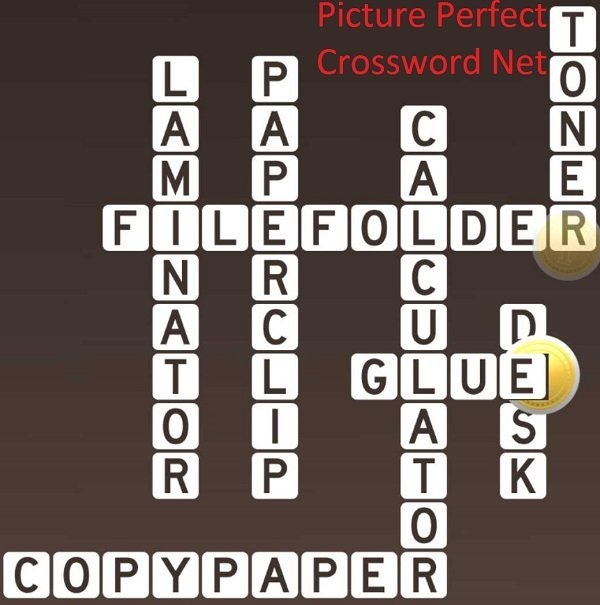 Office Stuff Picture Perfect Crossword