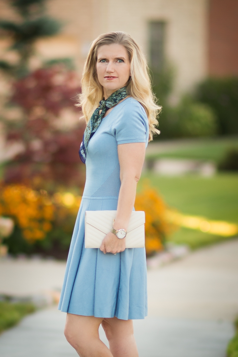 Parker NY Dress The Blue Hydrangeas A Petite Fashion And Lifestyle 