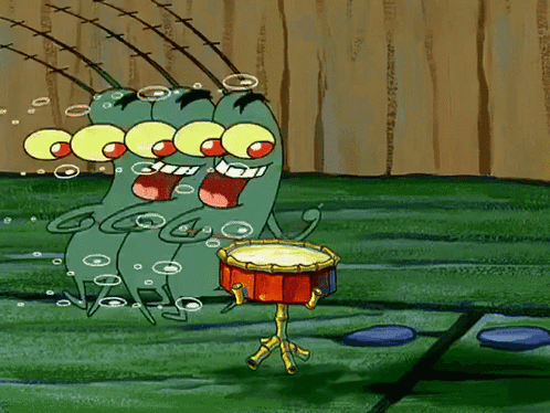 Plankton Snare Drum GIF Plankton Snare Drum Drumroll Discover