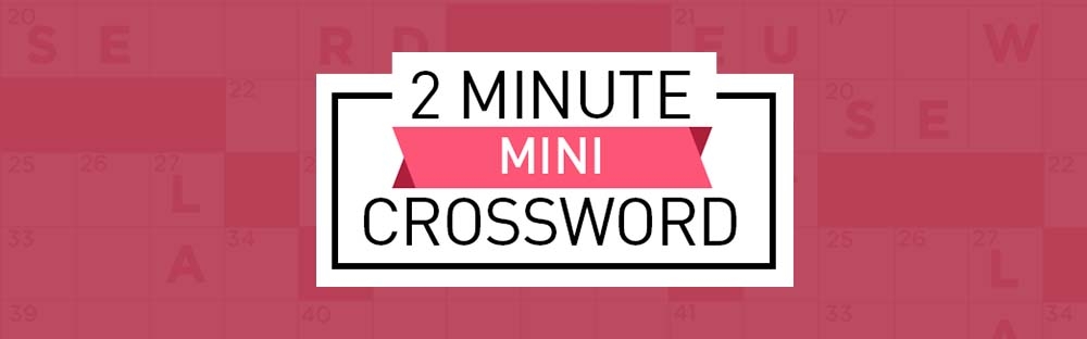 Play 2 Minute Mini Online Crossword Puzzle Game Arkadium Canada