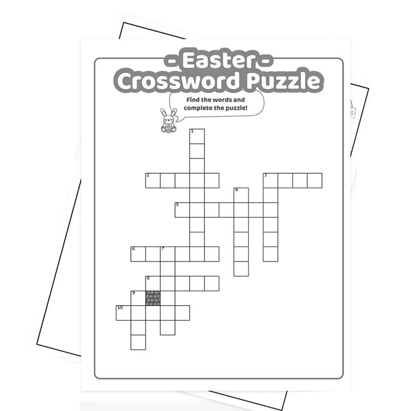 Printable Easter Crossword Puzzles PrintableLib