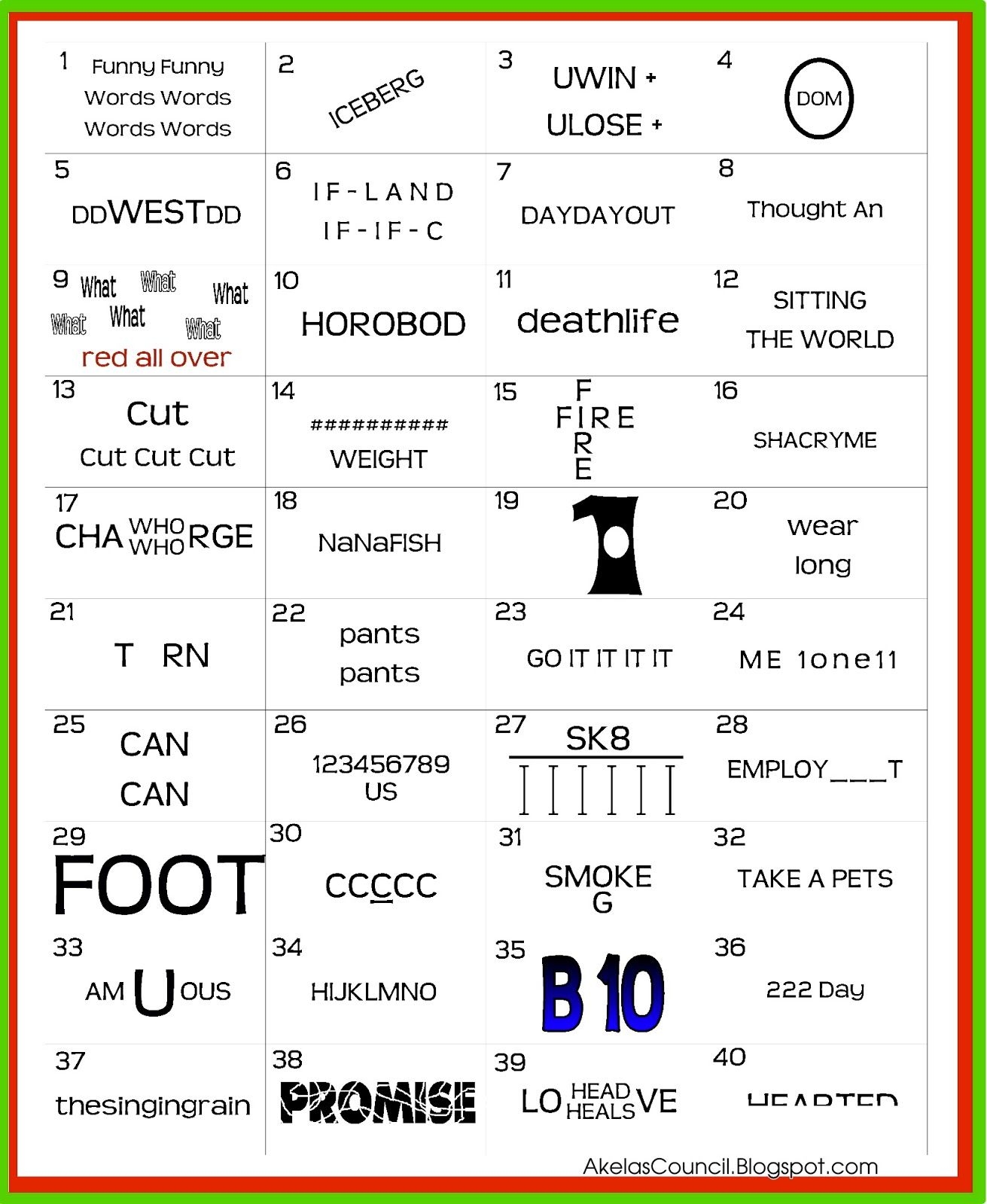 Printable Rebus Puzzle Worksheets Printable Crossword Puzzles