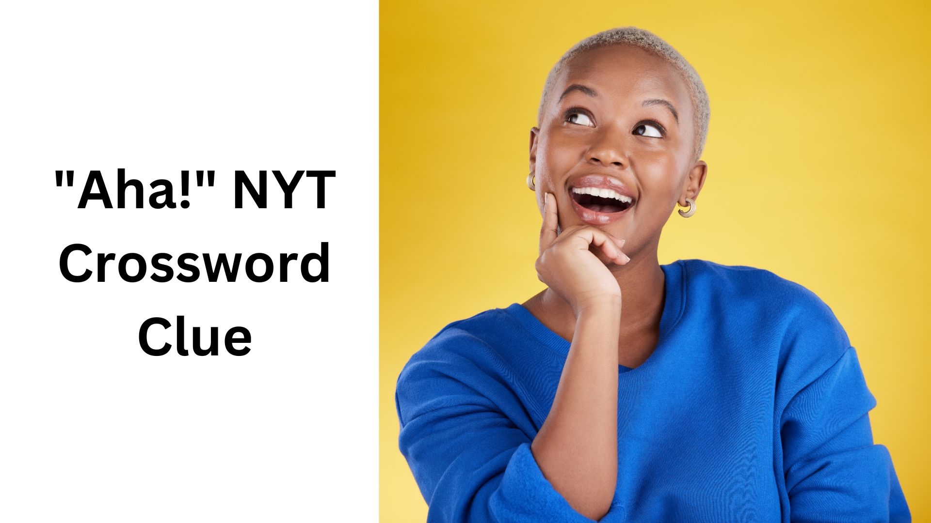  quot Aha quot NYT Crossword Clue