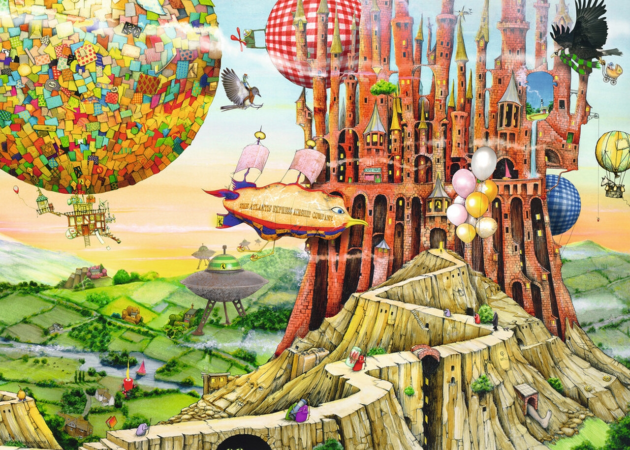Ravensburger Colin Thompson Flying Home 1000 Piece Puzzle The Puzzle 