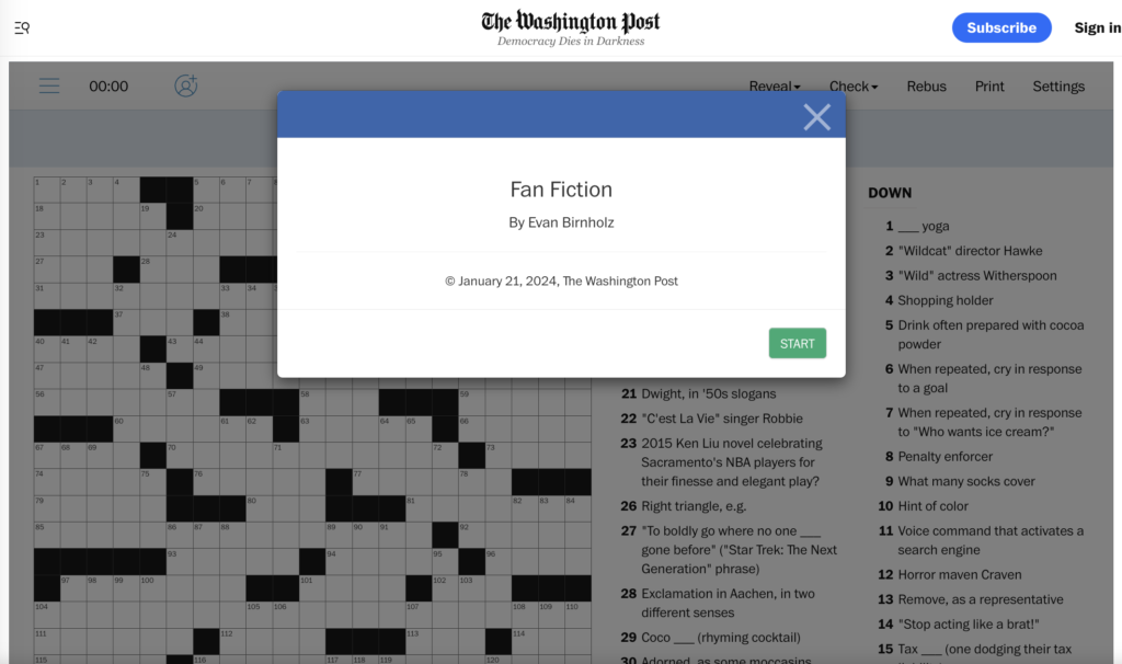 The 5 Best Newspaper Crosswords You Can Play Online Amuse Labs