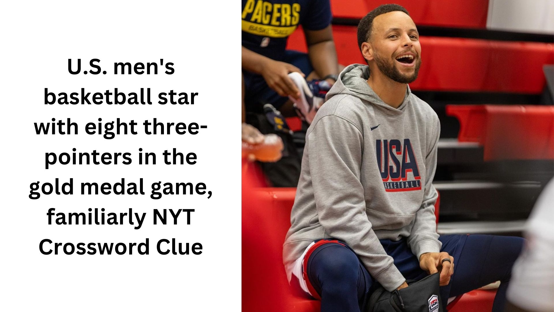 U S Men 39 s Basketball Star With Eight Three pointers In The Gold Medal 