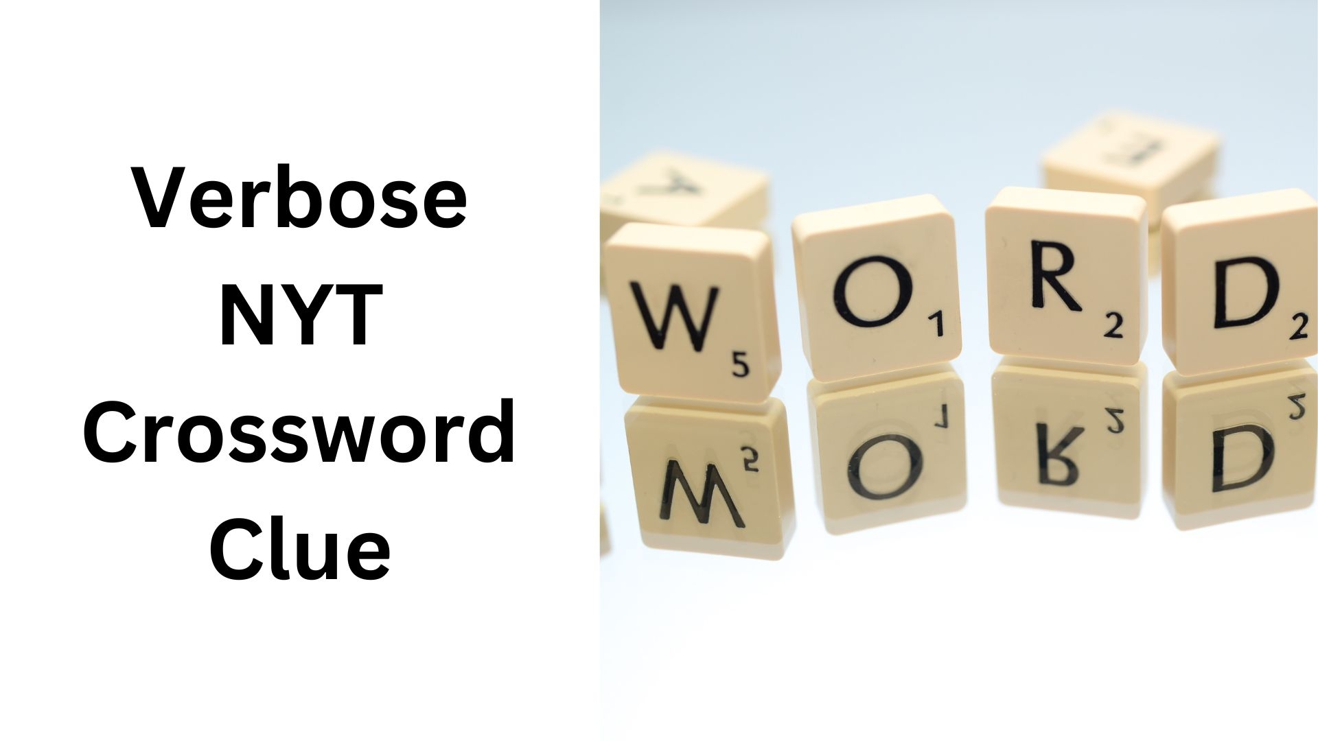 Verbose NYT Crossword Clue