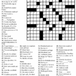 Wapo Crossword Puzzles Printable Crossword Puzzles Online