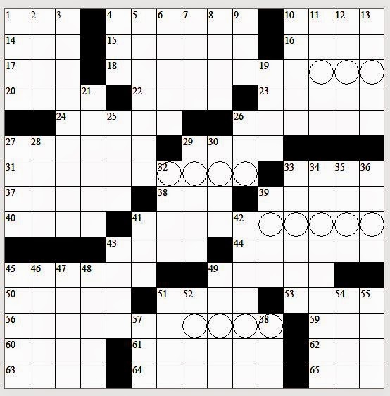 What Do Circles In Crossword Mean