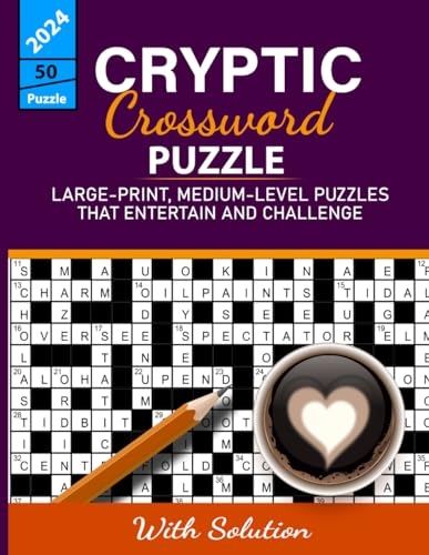 10 Best Cryptic Puzzles Books Updated 2024 