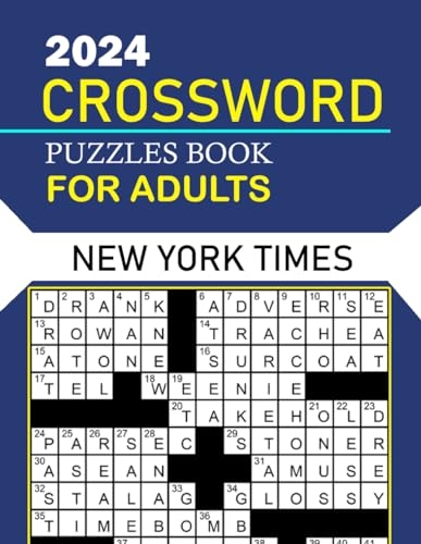 2024 New York Times Crossword Puzzle Book 80 Crossword Puzzle Book For 