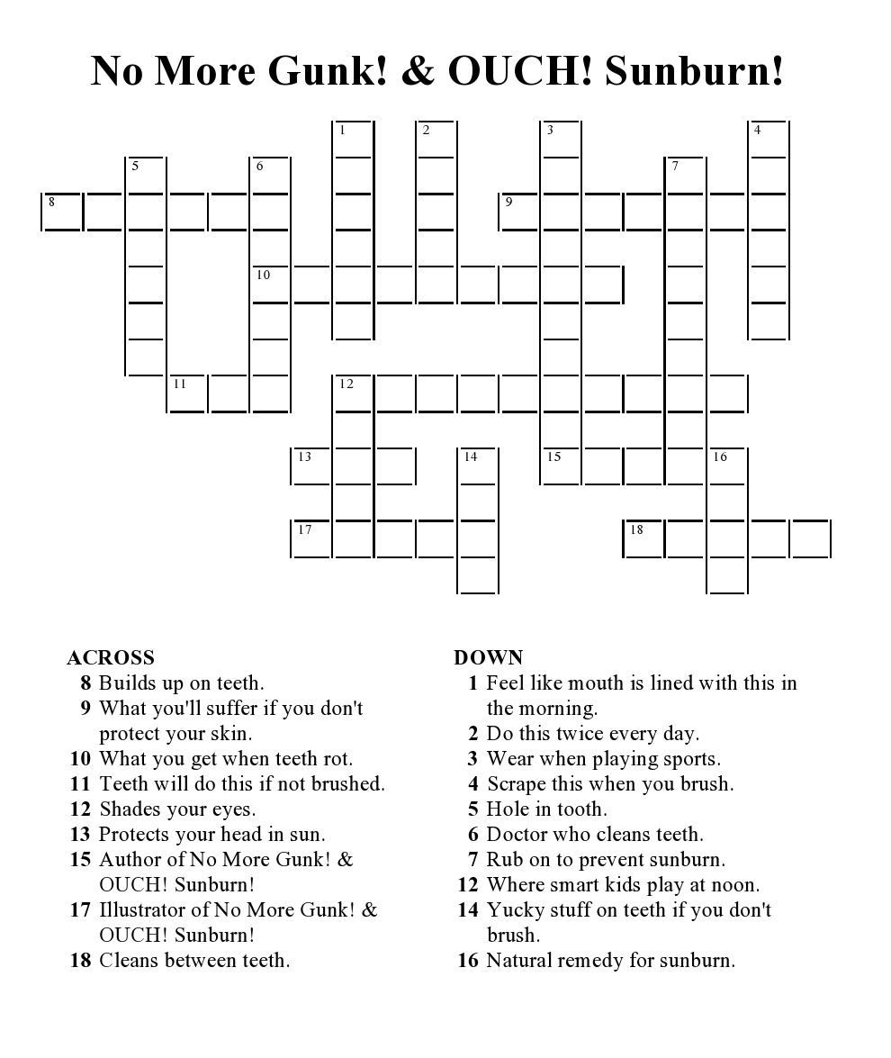 6 Mind Blowing Summer Crossword Puzzles Kittybabylove Free 