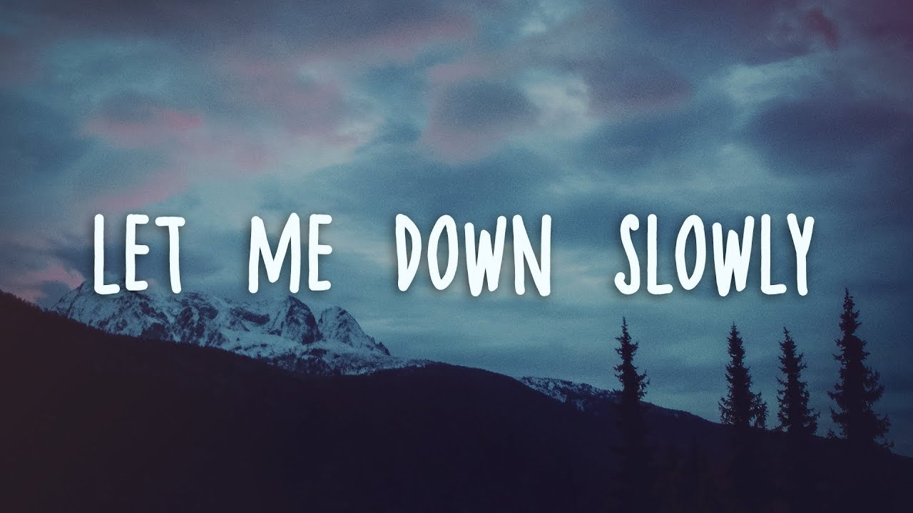 Alec Benjamin Let Me Down Slowly Lyrics YouTube Music