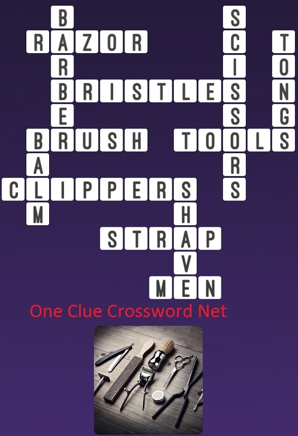 Barber Tool One Clue Crossword Cheats