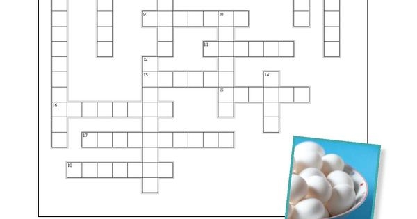 Biologists Eggs Crossword