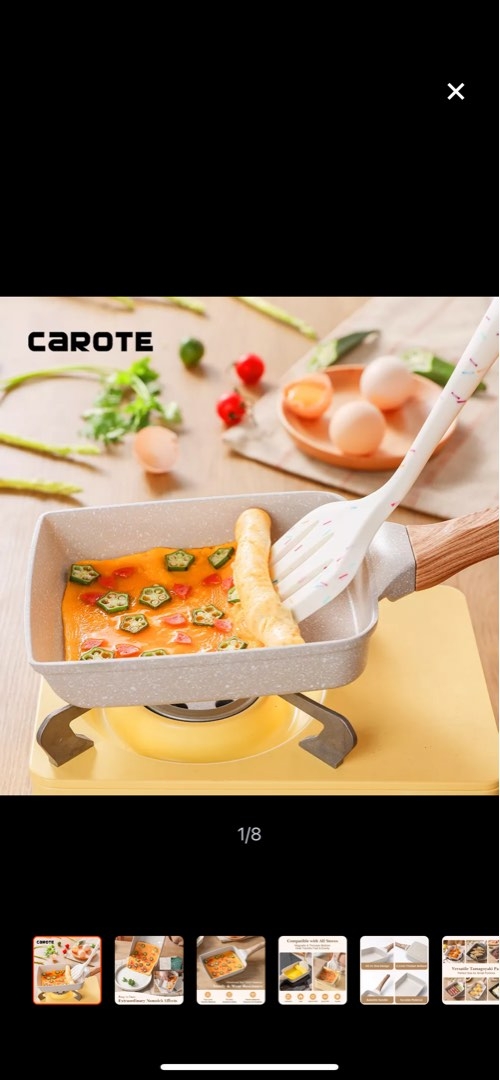 Brand New Carote Tamagoyaki Egg Pan For Sale Furniture Home Living 