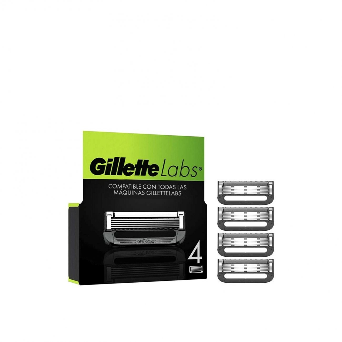 Buy Gillette Labs Replacement Razor Blades X4 Albania