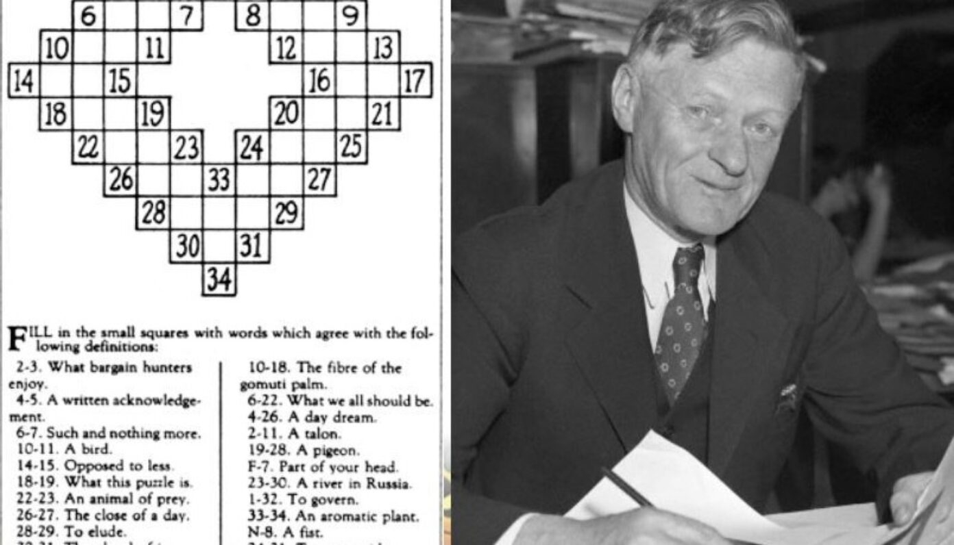 Can You Solve The First Ever Crossword Puzzle GreekReporter